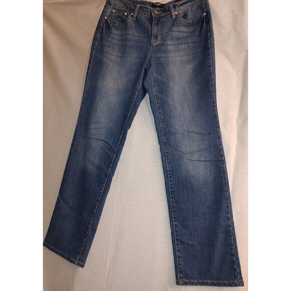 Earl Jean Straight Leg Stonewashed Size 10 women's - Picture 1 of 10